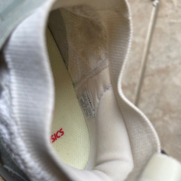 Asics woman's kayano 25 OBI running shoes white grey size 8 US - Picture 7 of 9